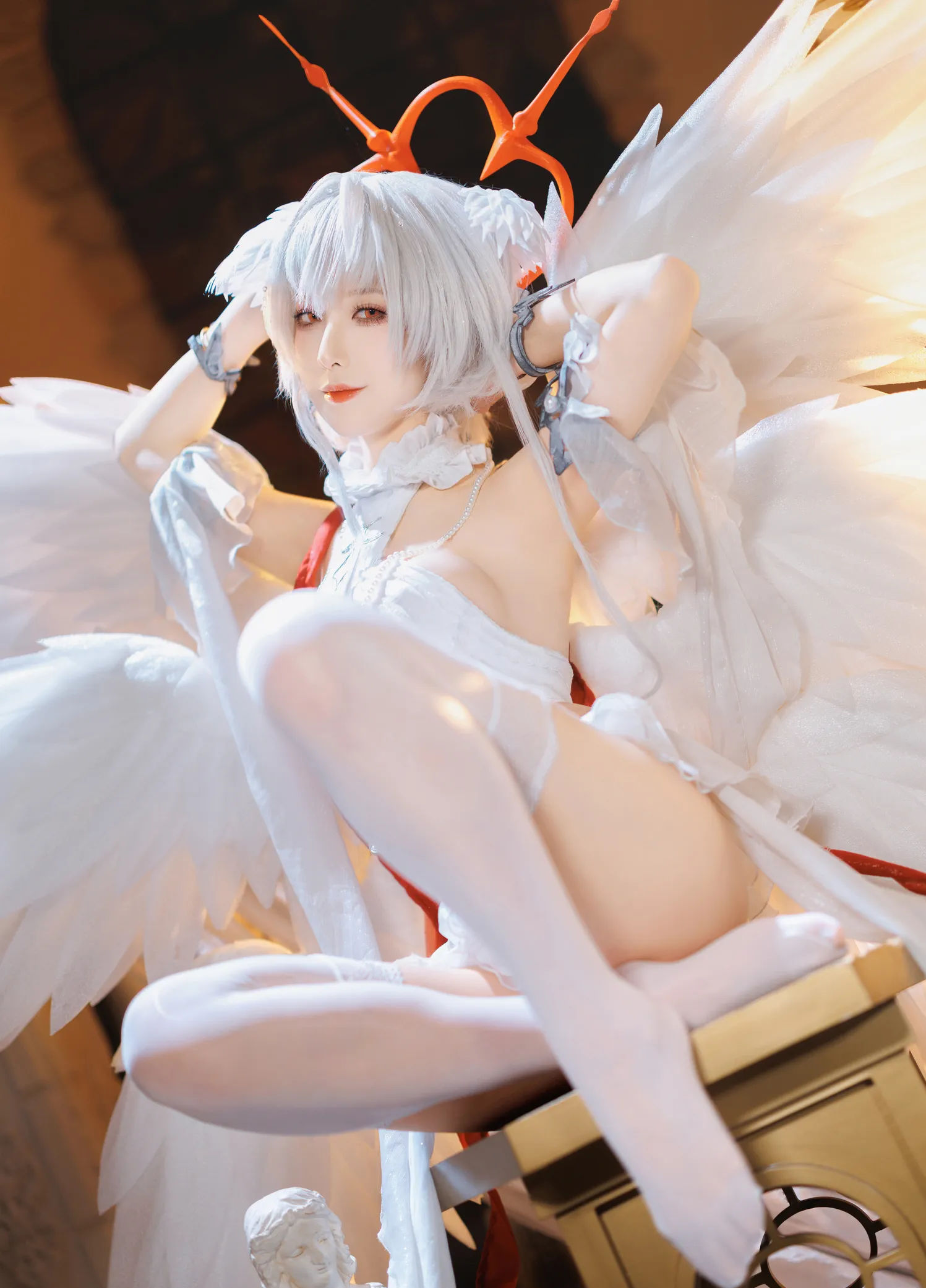 Gallery - 封疆疆化身「碧藍航線 珍珠號」！這腿、這絲襪...阿嘶～ | 檸檬皮