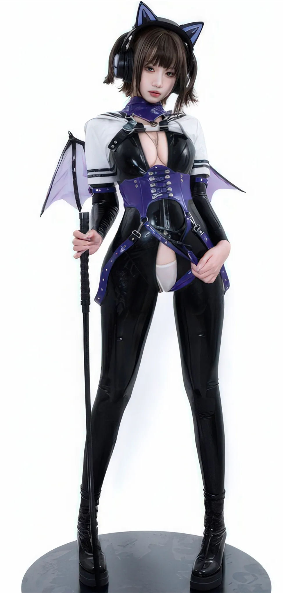 View - 动漫博主柒柒要乖哦 - 白棚胶衣｜小清新私房寫真