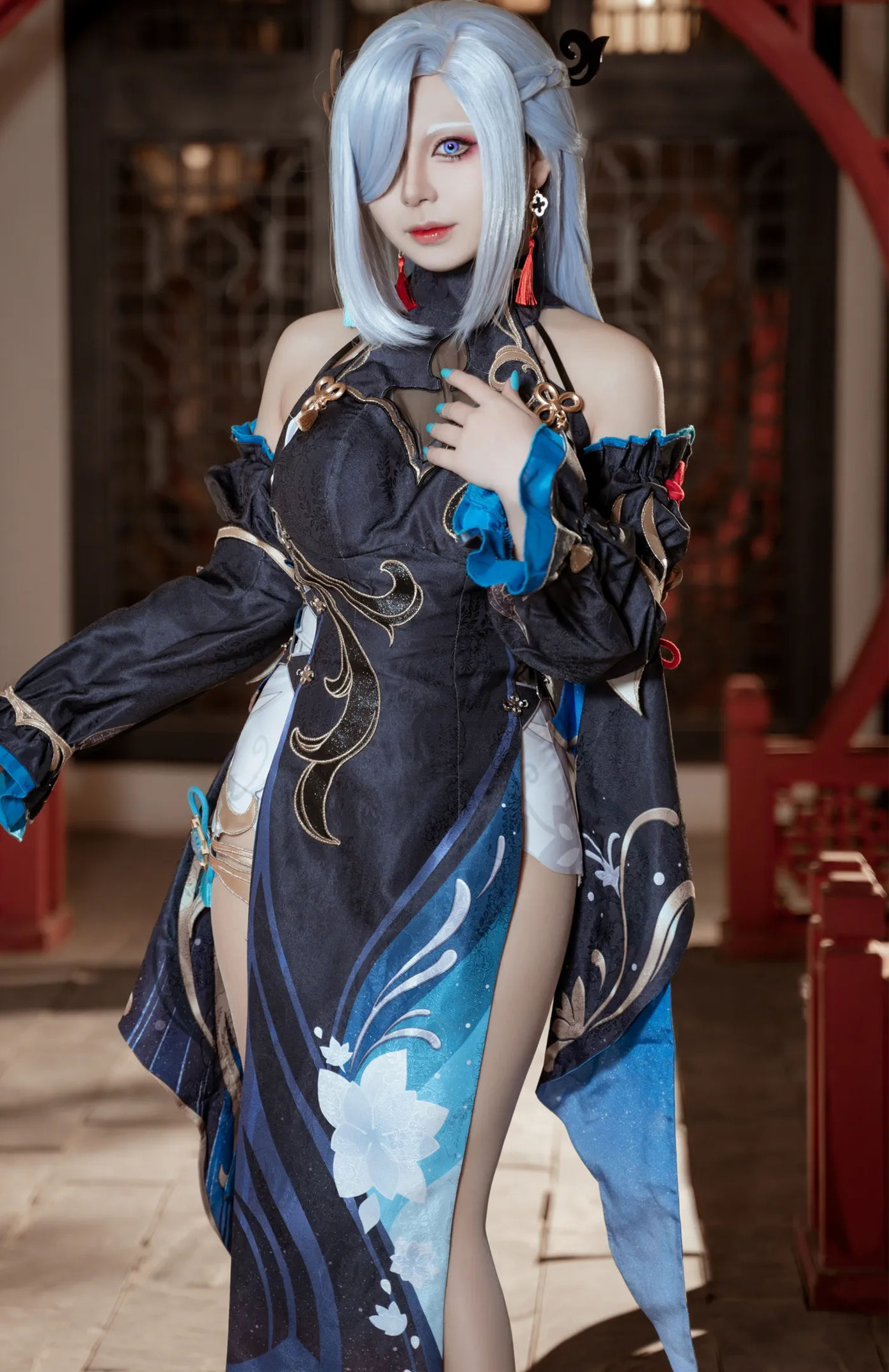 Gallery - 虎森森 - 原神 申鹤 冷花幽露！唇色像火焰，稚氣臉龐藏不住的風情萬種！| 檸檬皮