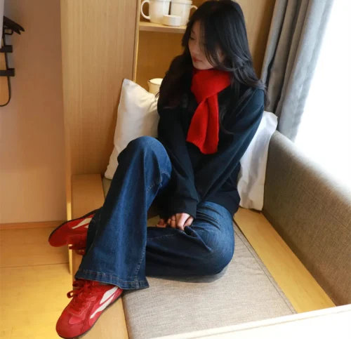 誉铭传媒袜足摄影 新年礼包牛仔裤